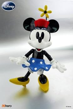 【最終価格】新品未開封 ミニーマウス アクションフィギュア Amazon.co.jp: 52TOYS 3.75'シリーズ MICKEY AND FRIENDS